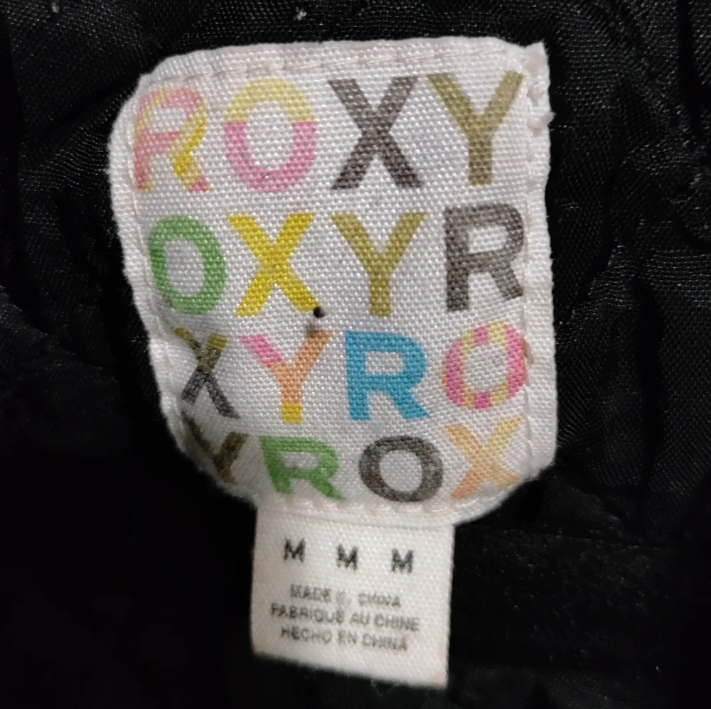 Roxy plaid quilted jacket coat vintage 90s Y2K size Medium juniors